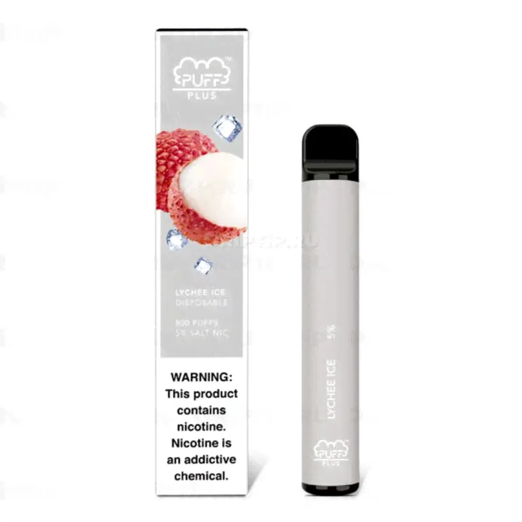 Набор Puff Bar Plus (ST) 2% 800 puffs Lychee Ice-0