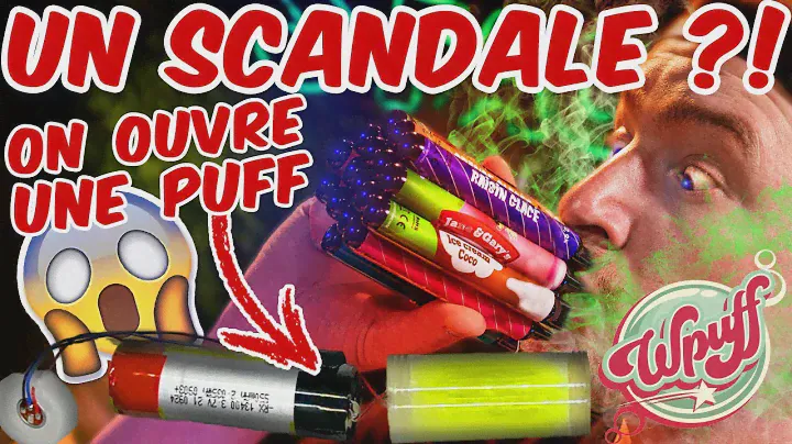 LA PUFF DANGEREUSE OU PAS ? (Test, avis et démontage de la Wpuff et Puff CBD) - SFACTORY