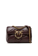 MINI LOVE BAG PUFF MAXI QUILT JEWEL – bordeaux