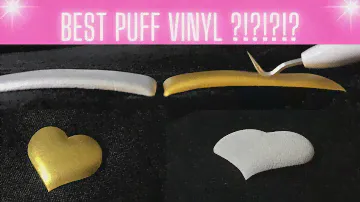 PUFF VINYL REVIEW | BEGINNER FRIENDLY | 3D SUPER PUFF VINYL