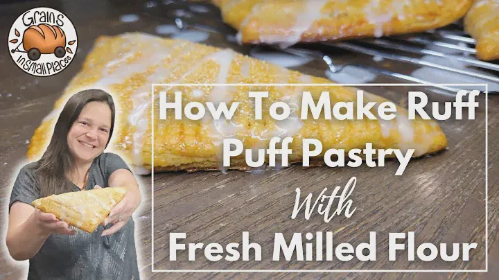 Apple Turnovers | Ruff Puff Pastry made with Fresh Milled Flour