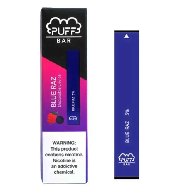 Набор Puff Bar 5% 300 puffs Blue Razz