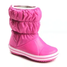 Crocs Сапожки Winter Puff Boot (розовый) 12259