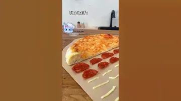 😅 Puff’s interpretation of saving half—half a bite from everything! 🍪🍕 🤣 #ThatLittlePuff
