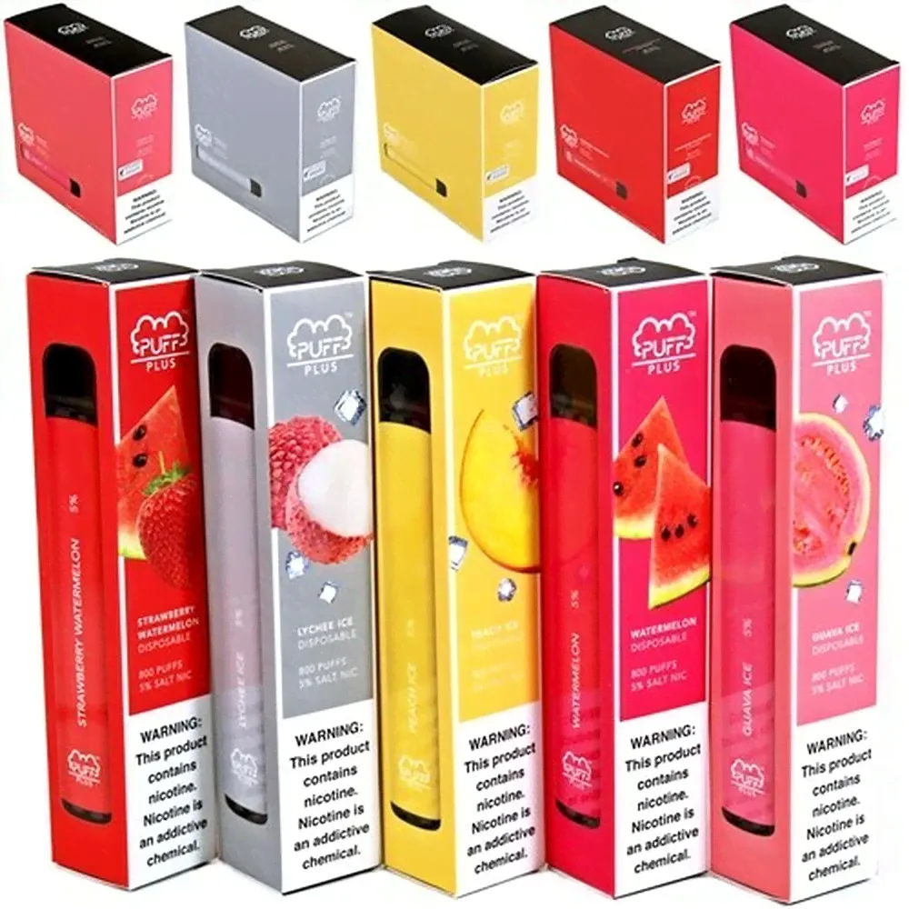 Электронная сигарета Puff Plus 800 Puffs Pop-3